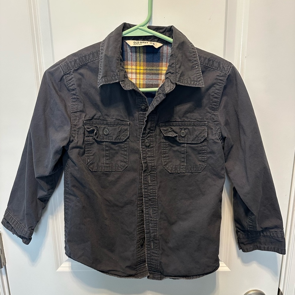 Old Navy Button-Up Jacket Shirt